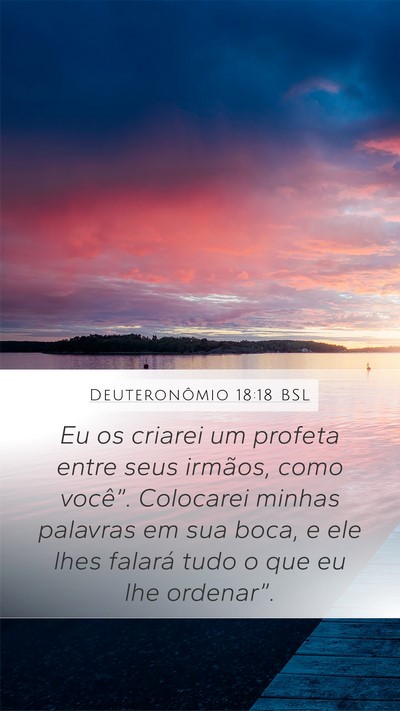 Deuteronômio 18:18 BSL Bible Verse Image