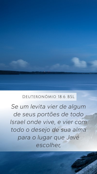 Deuteronômio 18:6 BSL Bible Verse Image