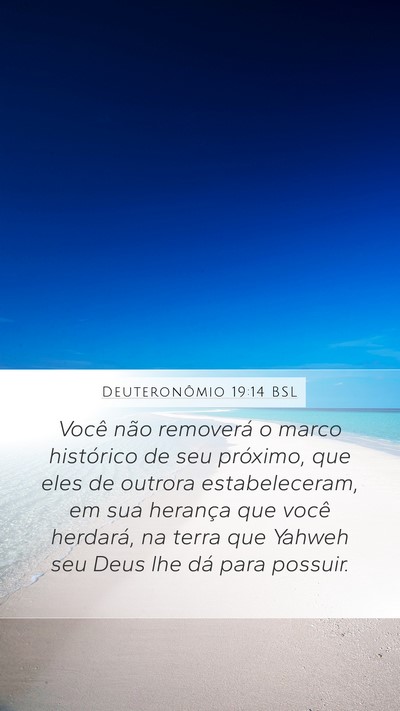 Deuteronômio 19:14 BSL Bible Verse Image