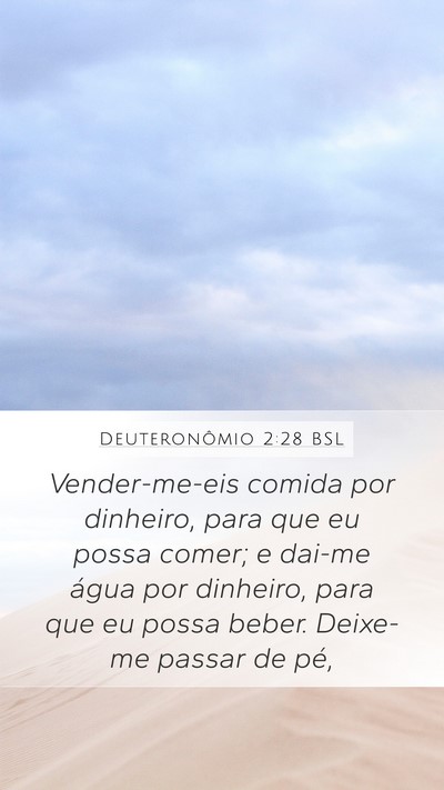 Deuteronômio 2:28 BSL Bible Verse Image