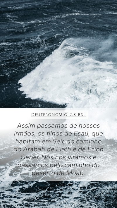 Deuteronômio 2:8 BSL Bible Verse Image