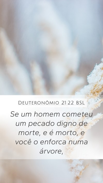 Deuteronômio 21:22 BSL Bible Verse Image