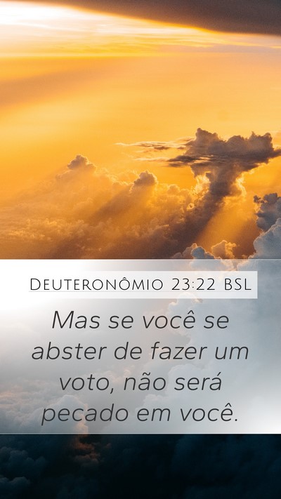Deuteronômio 23:22 BSL Bible Verse Image