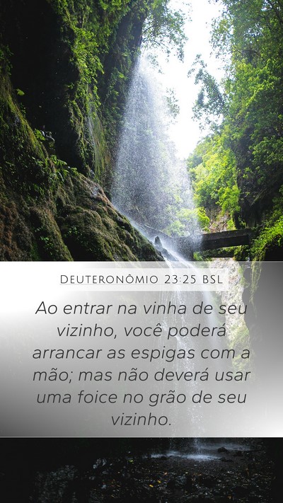 Deuteronômio 23:25 BSL Bible Verse Image