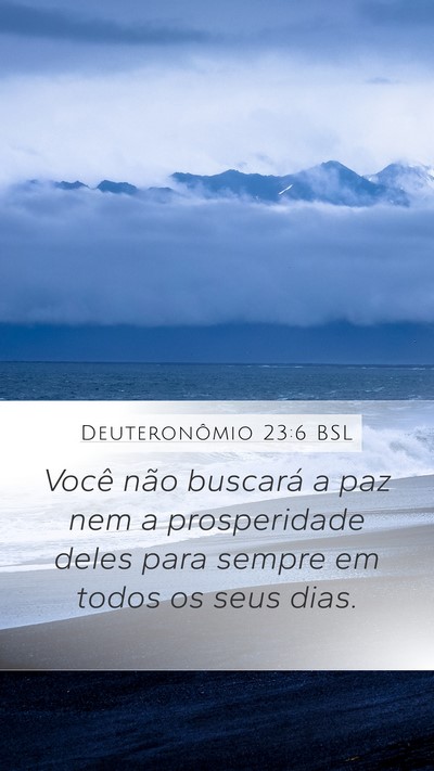 Deuteronômio 23:6 BSL Bible Verse Image