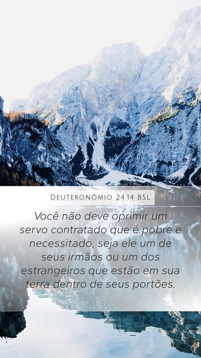 Deuteronômio 24:14 BSL Bible Verse Image