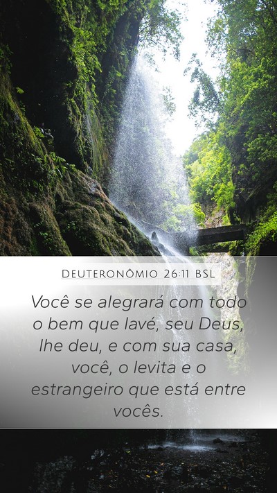 Deuteronômio 26:11 BSL Bible Verse Image