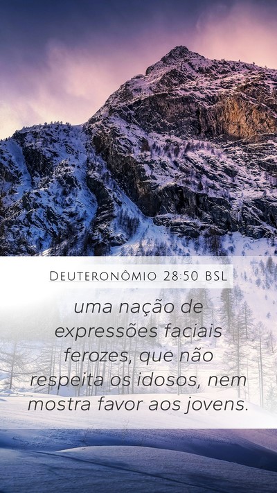 Deuteronômio 28:50 BSL Bible Verse Image