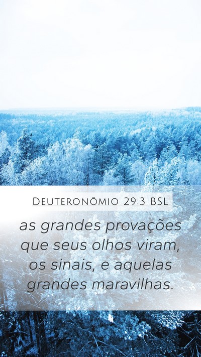 Deuteronômio 29:3 BSL Bible Verse Image