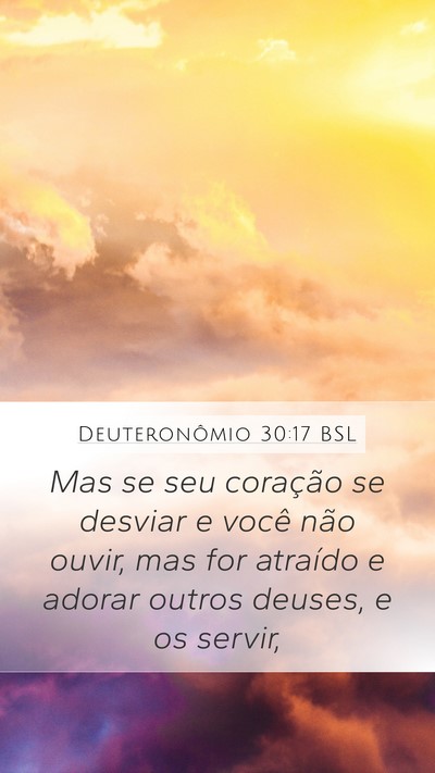 Deuteronômio 30:17 BSL Bible Verse Image