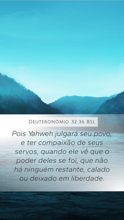 Deuteronômio 32:36 BSL Bible Verse Image