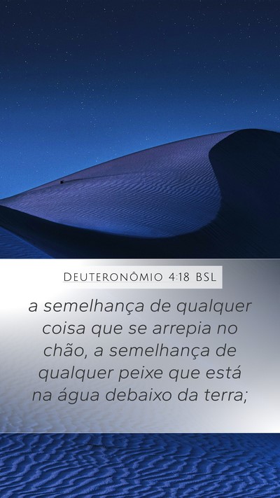 Deuteronômio 4:18 BSL Bible Verse Image