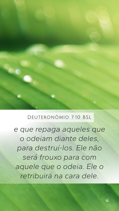 Deuteronômio 7:10 BSL Bible Verse Image