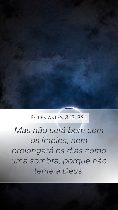 Eclesiastes 8:13 BSL Bible Verse Image