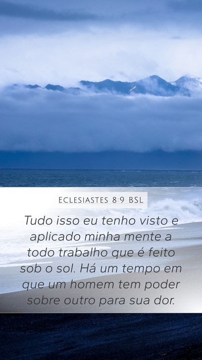 Eclesiastes 8:9 BSL Bible Verse Image
