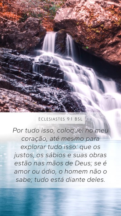Eclesiastes 9:1 BSL Bible Verse Image