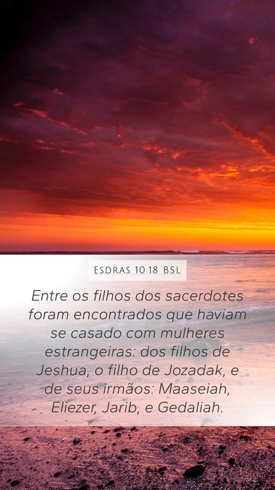 Esdras 10:18 BSL Bible Verse Image