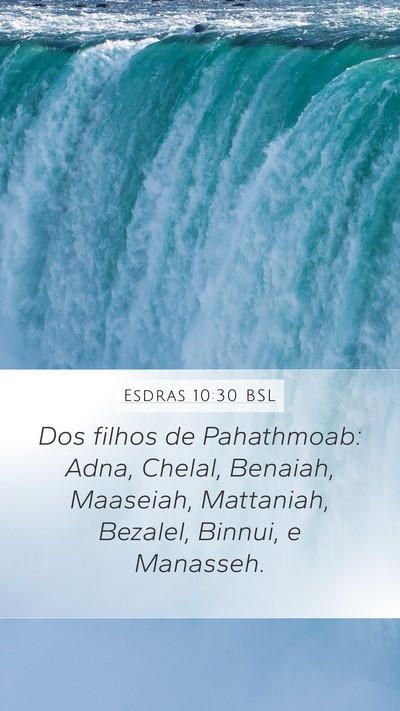 Esdras 10:30 BSL Bible Verse Image