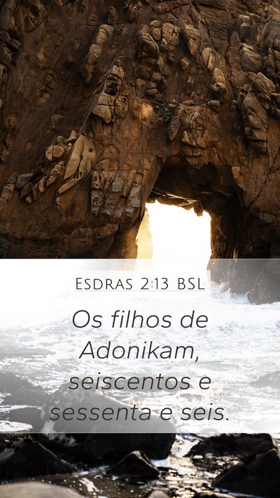 Esdras 2:13 BSL Bible Verse Image