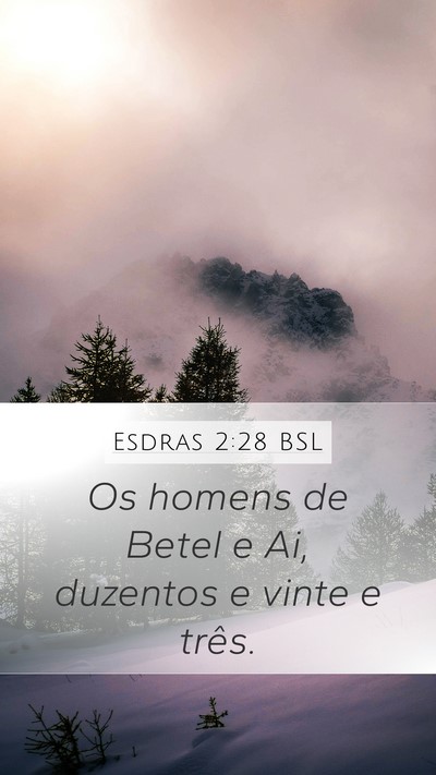 Esdras 2:28 BSL Bible Verse Image