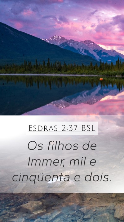 Esdras 2:37 BSL Bible Verse Image