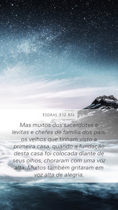 Esdras 3:12 BSL Bible Verse Image