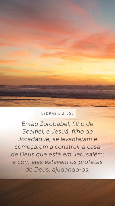 Esdras 5:2 BSL Bible Verse Image
