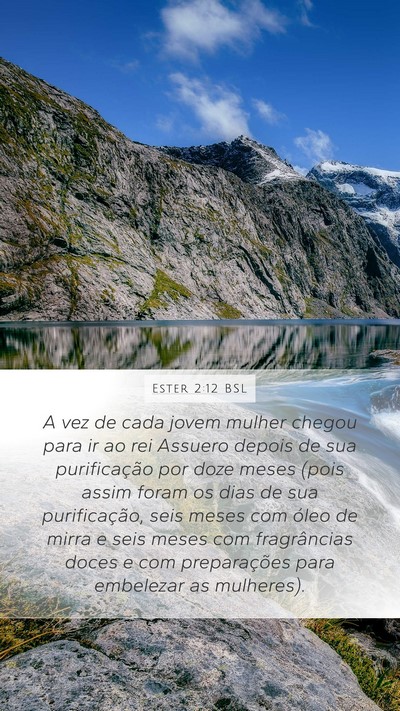 Ester 2:12 BSL Bible Verse Image