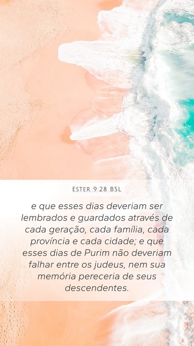Ester 9:28 BSL Bible Verse Image