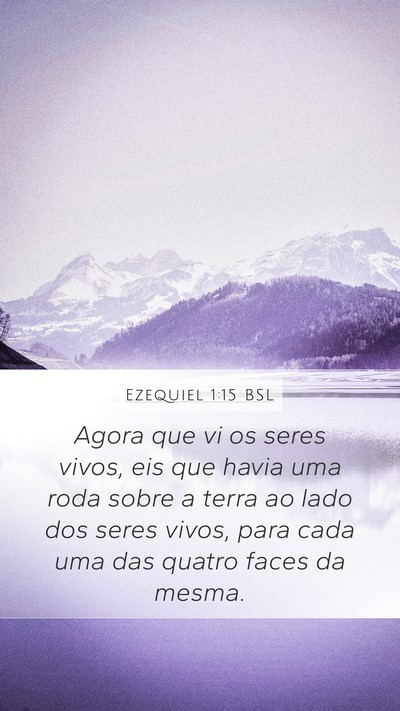 Ezequiel 1:15 BSL Bible Verse Image