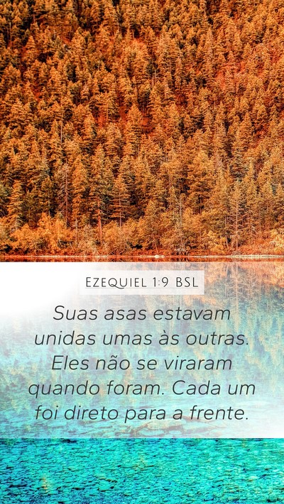 Ezequiel 1:9 BSL Bible Verse Image