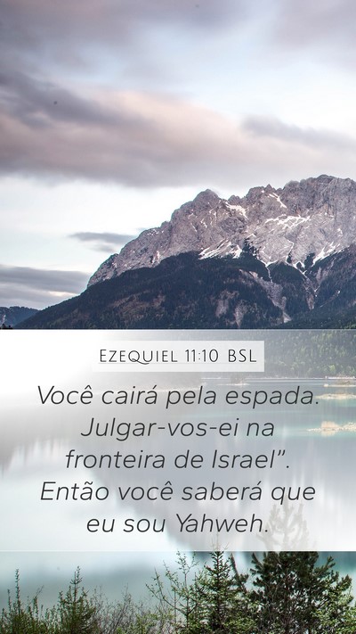 Ezequiel 11:10 BSL Bible Verse Image