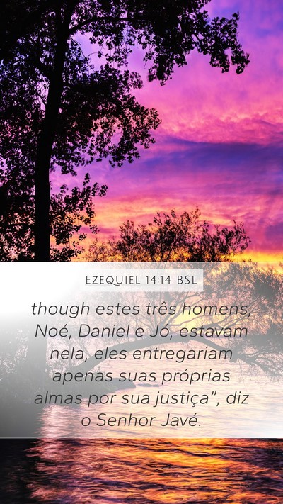 Ezequiel 14:14 BSL Bible Verse Image
