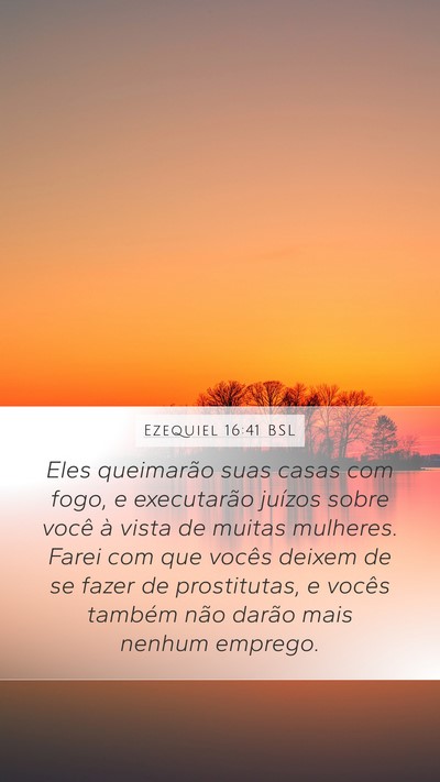 Ezequiel 16:41 BSL Bible Verse Image