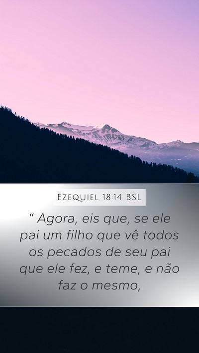 Ezequiel 18:14 BSL Bible Verse Image