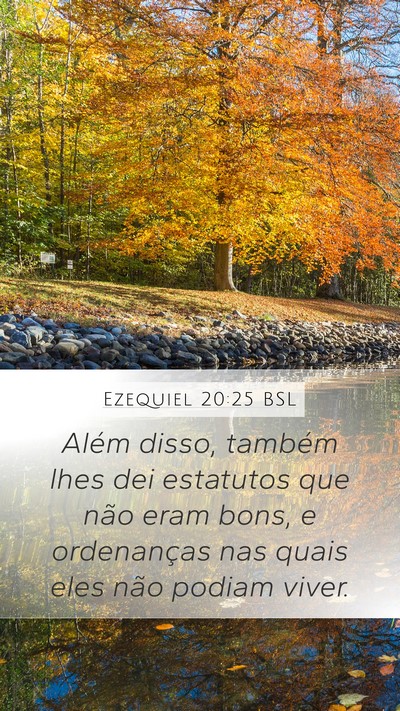 Ezequiel 20:25 BSL Bible Verse Image