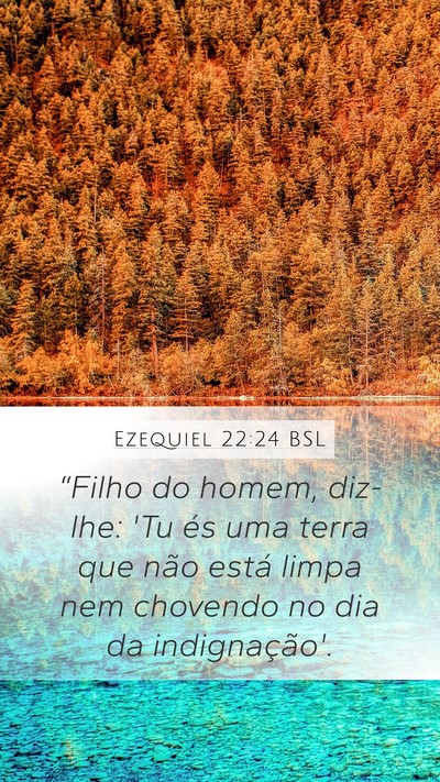 Ezequiel 22:24 BSL Bible Verse Image