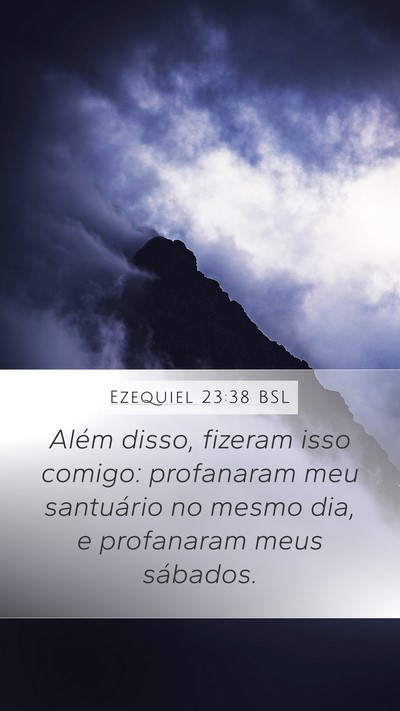 Ezequiel 23:38 BSL Bible Verse Image