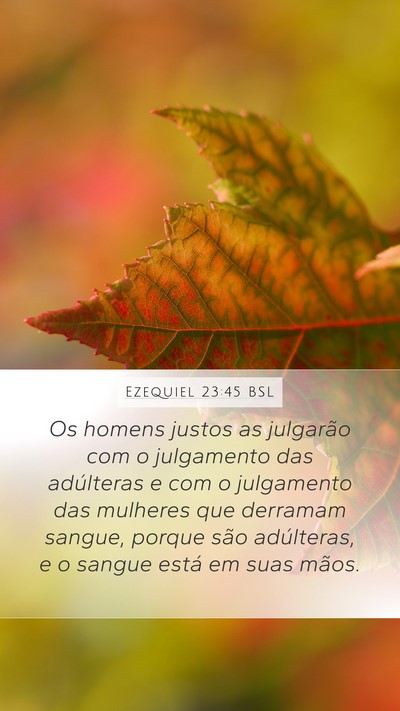 Ezequiel 23:45 BSL Bible Verse Image