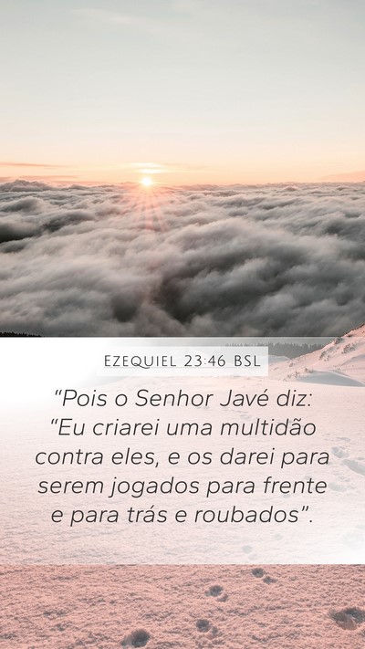 Ezequiel 23:46 BSL Bible Verse Image