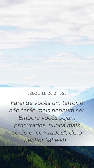 Ezequiel 26:21 BSL Bible Verse Image