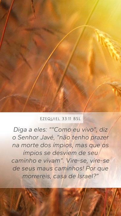 Ezequiel 33:11 BSL Bible Verse Image