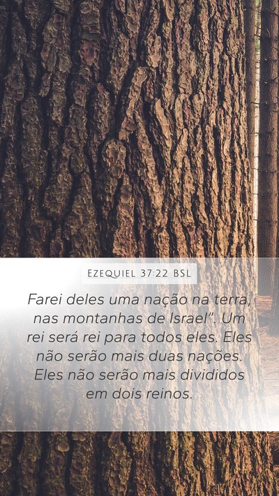Ezequiel 37:22 BSL Bible Verse Image