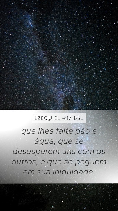 Ezequiel 4:17 BSL Bible Verse Image