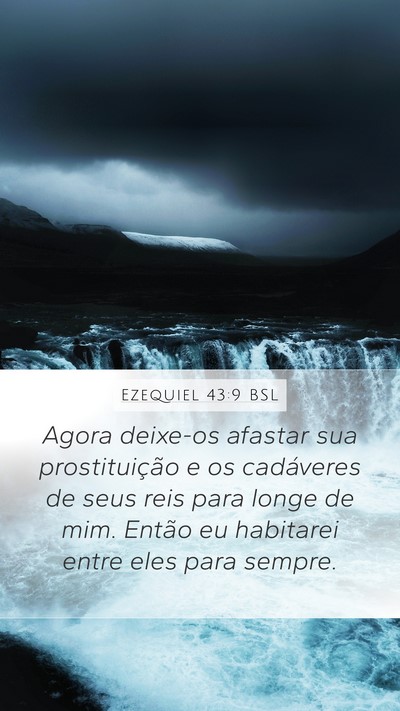 Ezequiel 43:9 BSL Bible Verse Image