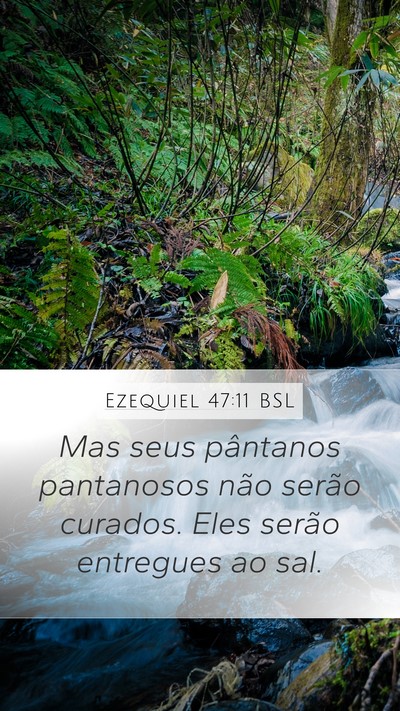 Ezequiel 47:11 BSL Bible Verse Image