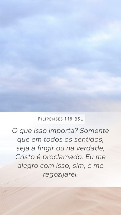 Filipenses 1:18 BSL Bible Verse Image