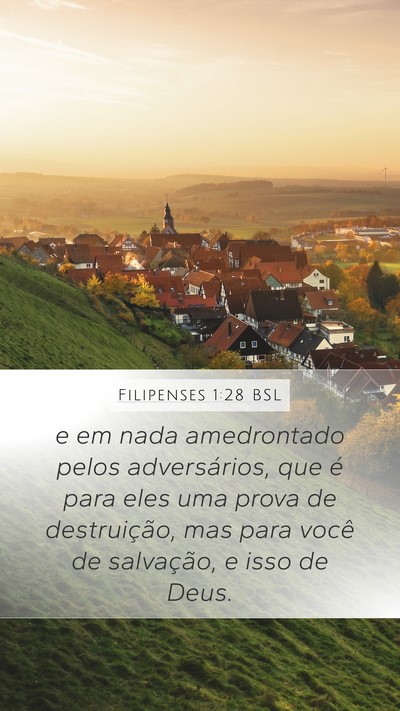 Filipenses 1:28 BSL Bible Verse Image