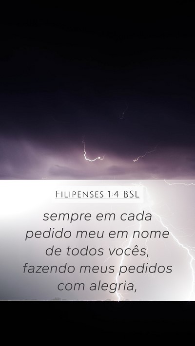 Filipenses 1:4 BSL Bible Verse Image