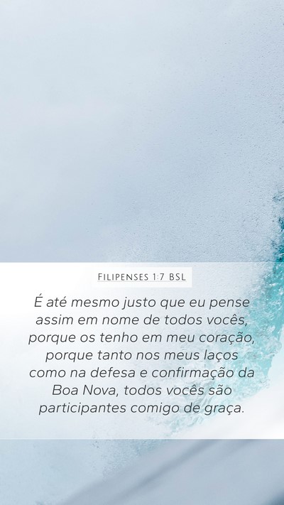 Filipenses 1:7 BSL Bible Verse Image